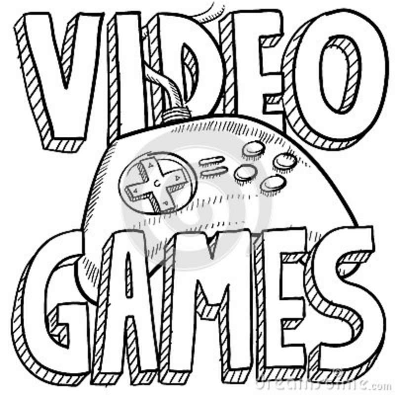 I image searched "VIDEO GAMES" in all caps and got this. It works.